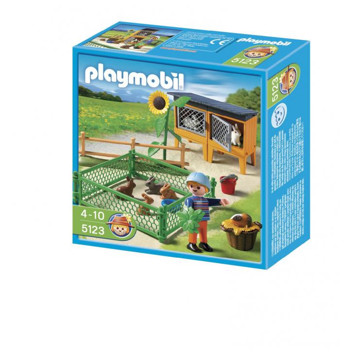 Playmobil Králíčci ve výběhu