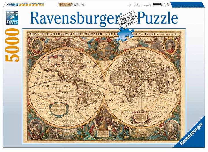 Ravensburger Historická mapa 5000d