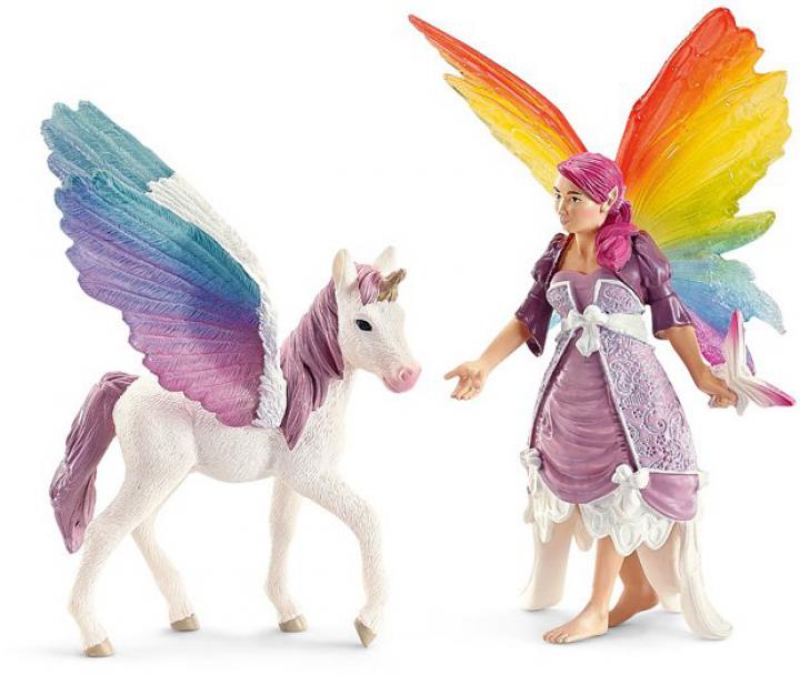 Schleich Bayala - duhová víla Lis