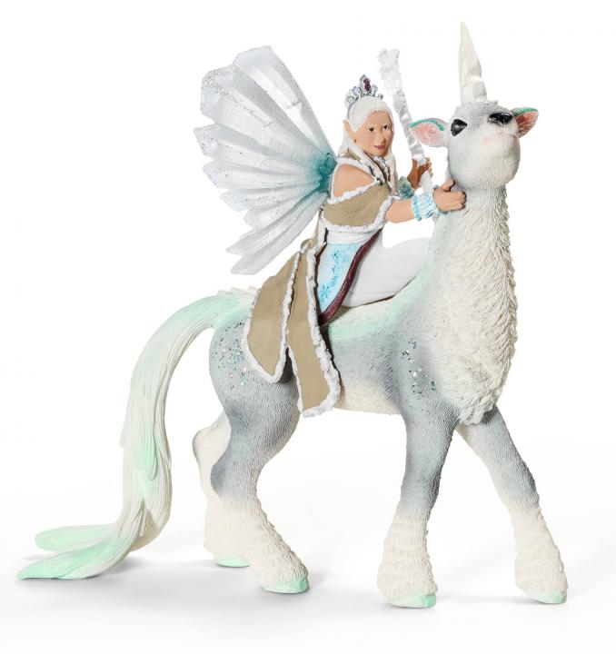 Schleich Bayala -jednorohá srna Sunaya s vílou