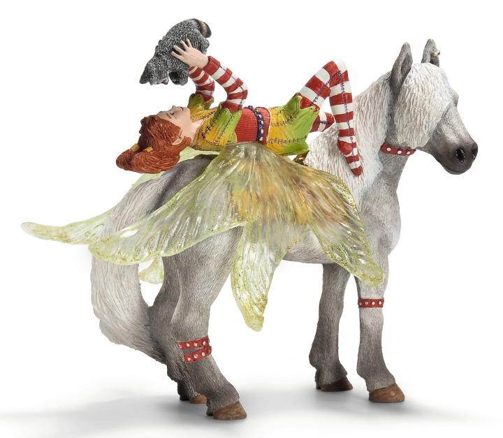 Schleich Elf Marvin na koni