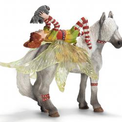 Schleich Elf Marvin na koni