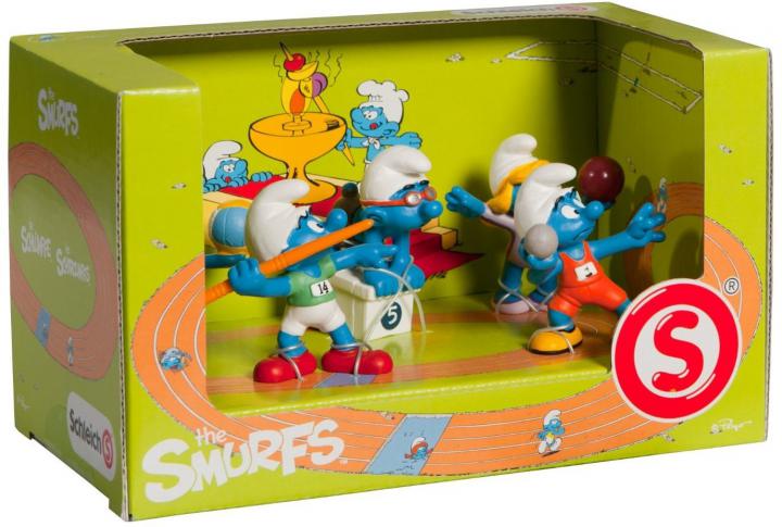 Schleich Set Šmoulí sportovci 5ks