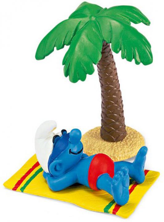 Schleich Šmoula na dovolené