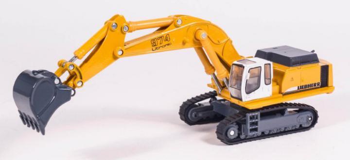 SIKU Hydraulický bagr Liebherr, měřítko 1:87
