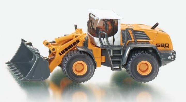 SIKU Kolový nakladač Liebherr R580  1:50