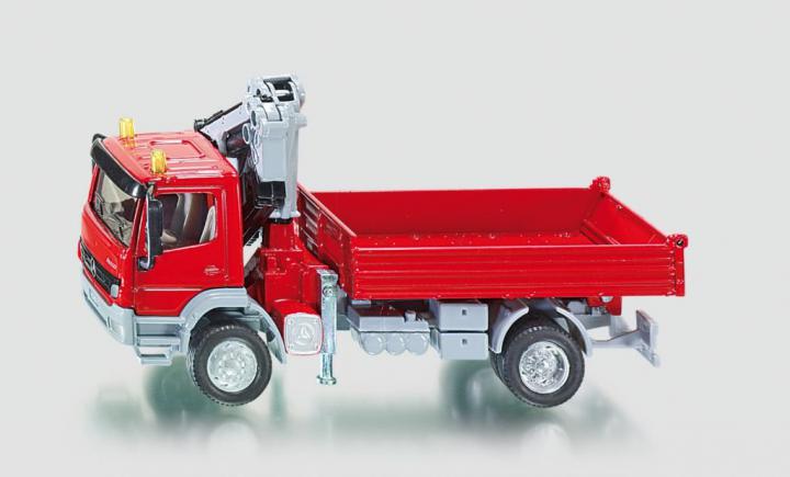 SIKU Mercedes Atego s jeřábem, 1:50