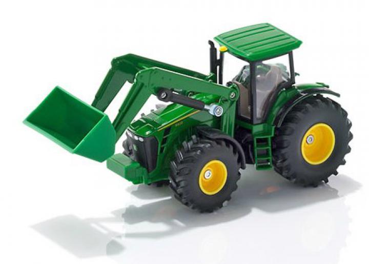 SIKU Traktor John Deere s předním nakladačem, 1:50