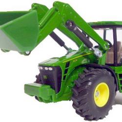 SIKU Traktor John Deere s předním nakladačem, 1:50