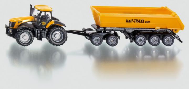 SIKU Traktor se sklápěcím přívěsem, 1:87