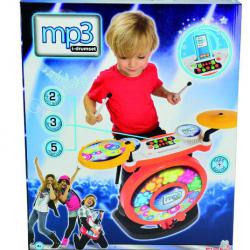 Simba Elektronické bubny se stoličkou, vstup pro MP3