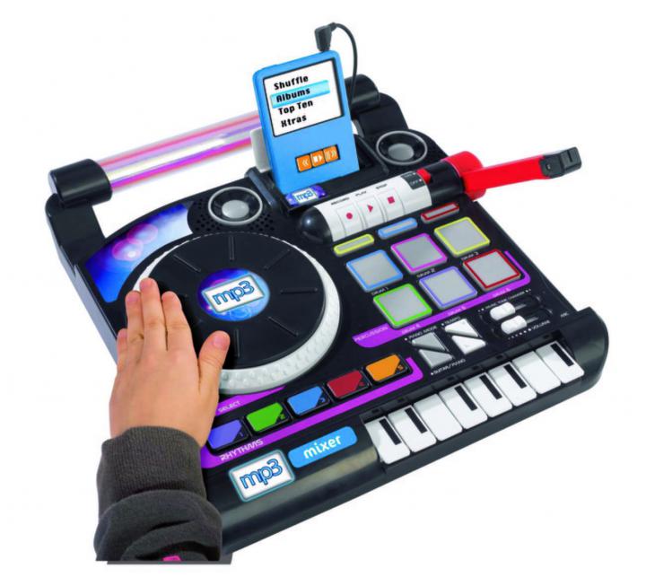 Simba Elektronický mixážní pult, vstup pro MP3