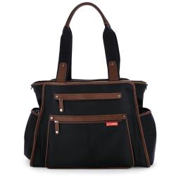 Skip hop Taška Grand Central, blk/camel