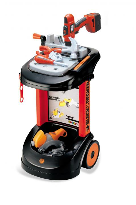 Smoby Black&Decker Dílenský vozík