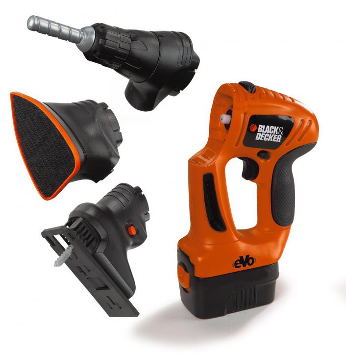 Smoby Black&Decker Quattro, baterie