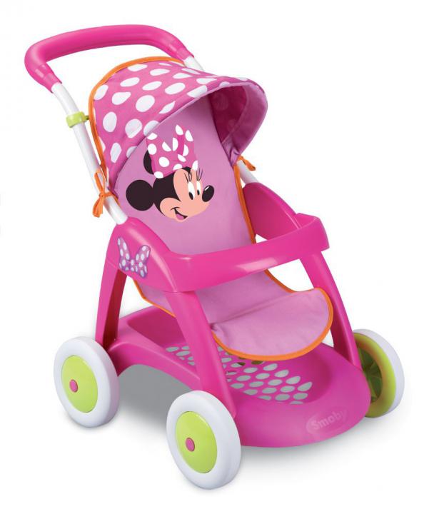Smoby Sportovní kočárek s boudičkou Minnie