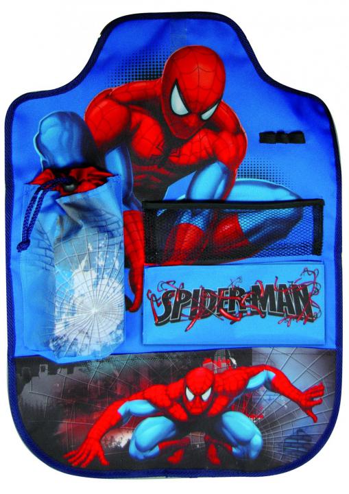 Spiderman Chránič sedadla s kapsami