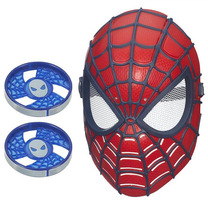 Spiderman Elektronická maska střílí disky