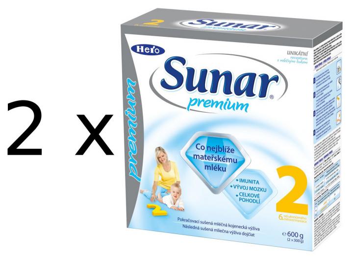 Sunar Premium 2 - 2 x 600g