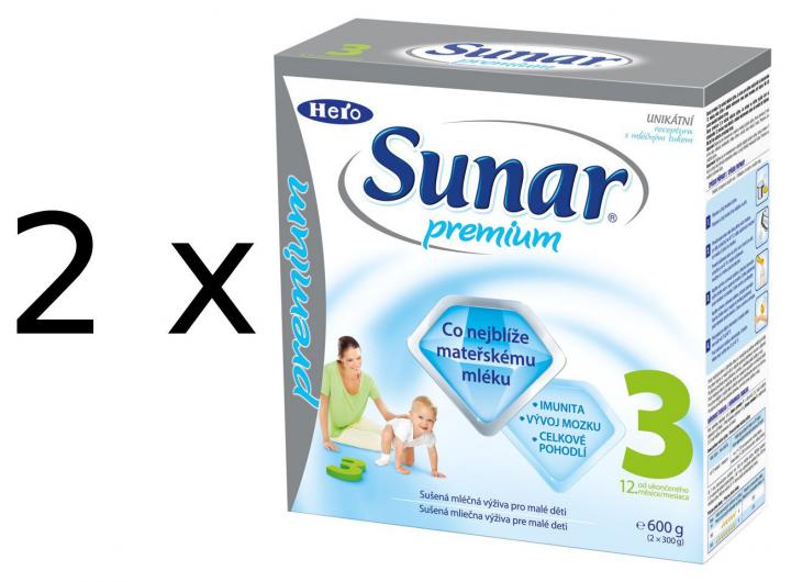 Sunar Premium 3 - 2 x 600g