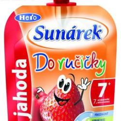 Sunárek Do ručičky jahoda 12 x 90g