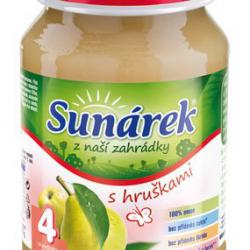 Sunárek ovocný příkrm S hruškami (4m)
