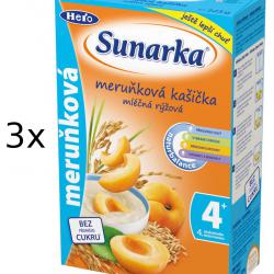 Sunarka Meruňková kašička mléčná, 3x225g