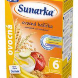 Sunarka nemléčná kaše ovocná s osmi cereáliemi (6m)