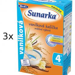 Sunarka Vanilková kašička mléčná, 3x225g