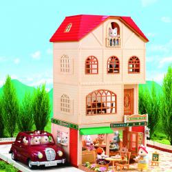 Sylvanian Families Restaurace s hamburgery