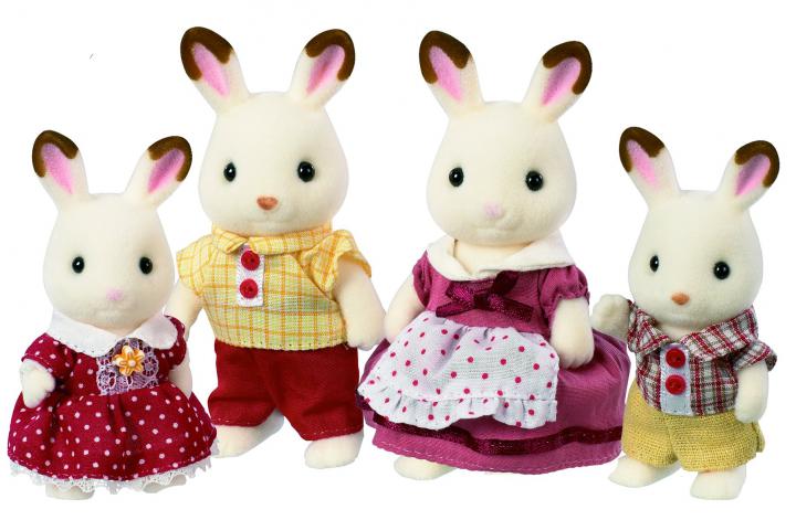 Sylvanian Families Rodina chocolate králíků