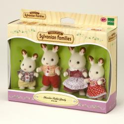 Sylvanian Families Rodina chocolate králíků