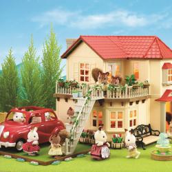 Sylvanian Families Rodinné auto červené