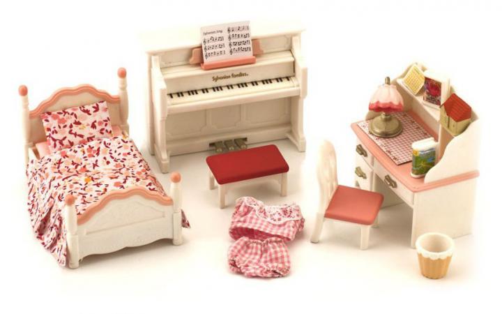 Sylvanian Families Vybavení - holčičí pokojíček