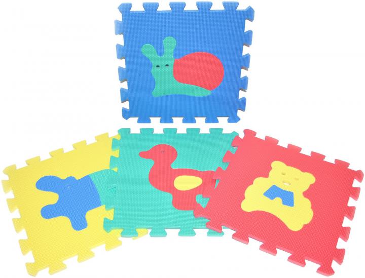 Teddies Pěnové puzzle Zvířata 30 x 30 cm