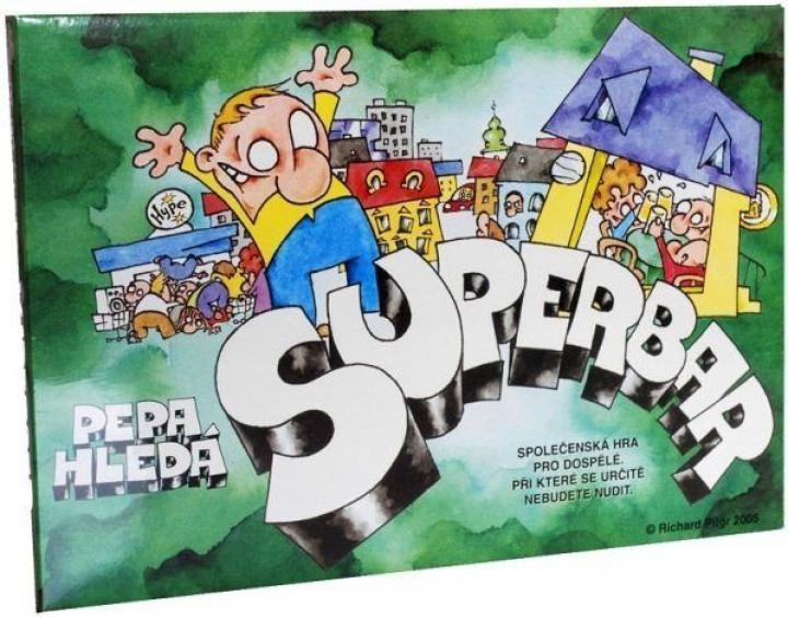 Teddies Pepa hledá superbar společenská hra v krabici
