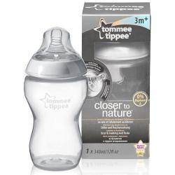Tommee Tippee kojenecká láhev C2N 1ks, 340ml, 3+m