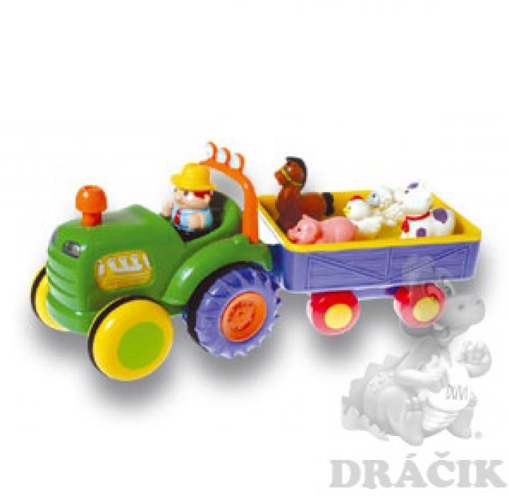 Traktor s hudbou