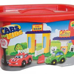 Unico CCars for kids - Truhla s kostkami