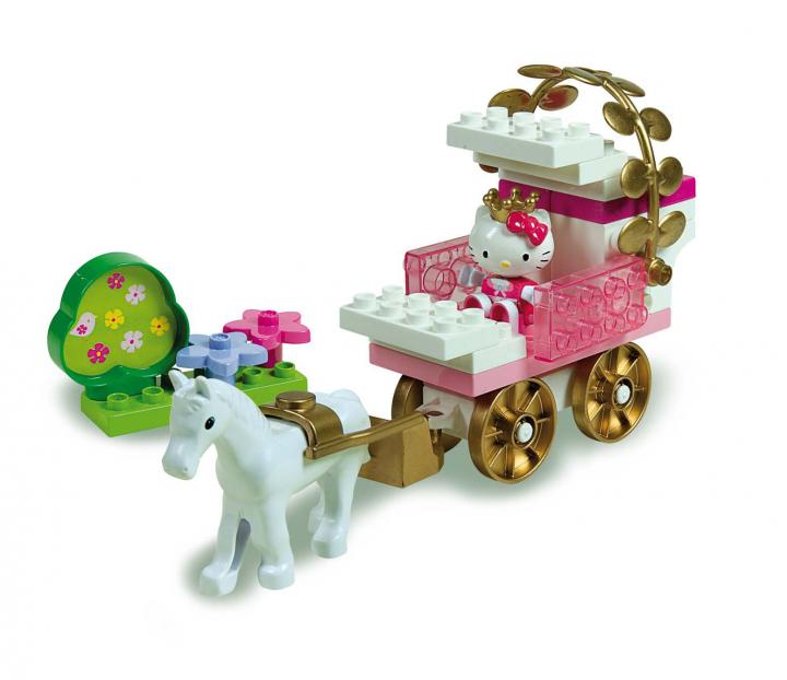 Unico Hello Kitty Princess Kočár s koníkem