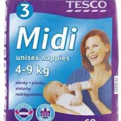 Unisex nappies 3 MIDI