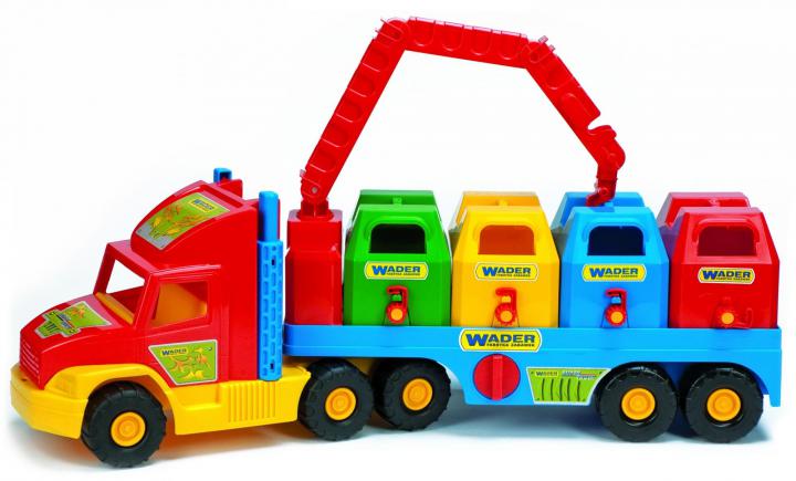 Wader Super Truck popelářský vůz I.