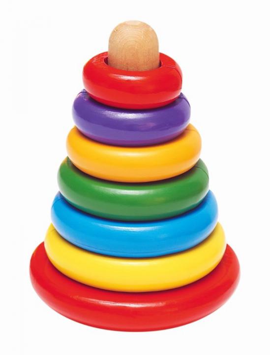 Woody Magnetická skládací pyramida