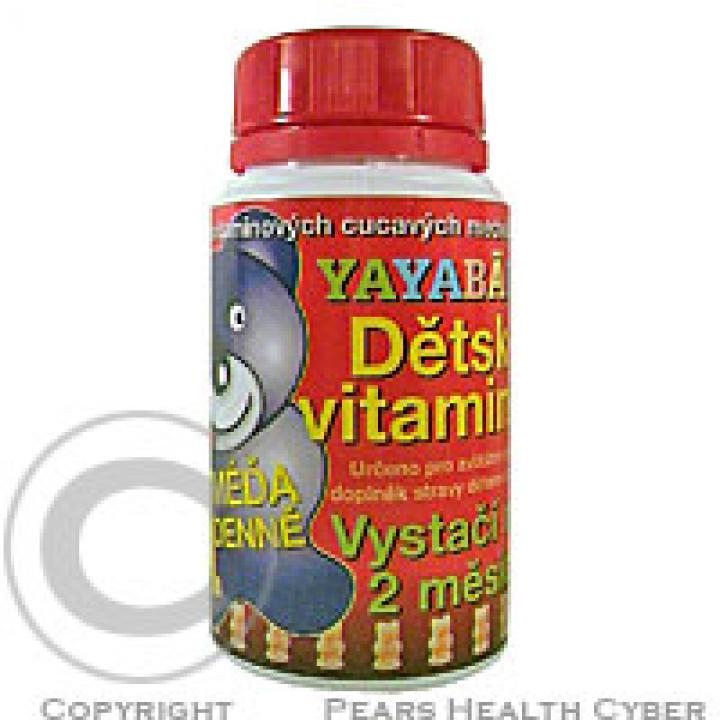 Yaybär dětské vitamíny cucací medvídci