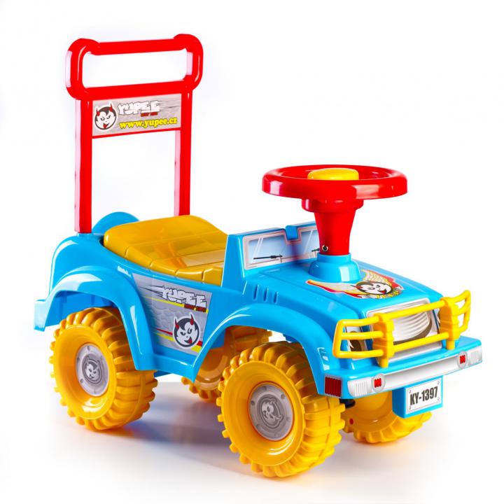 Yupee Odrážedlo auto Jeep modré