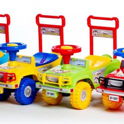 Yupee Odrážedlo auto Jeep modré