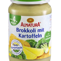 zeleninový příkrm Brokolice s bramborami BIO (4m)