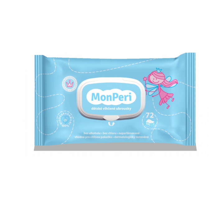 MonPeri Dětské vlhčené ubrousky