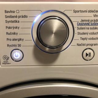 Test parní pračky LG F94J7VY1W
