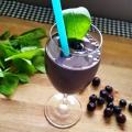Borůvkové banánové smoothie